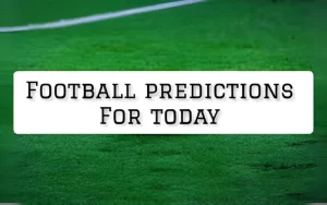 today football prediction